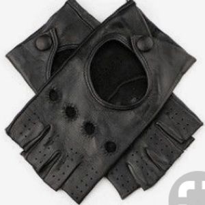 BCBG Fingerless Moto Gloves